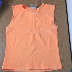 Free with Bundle only New Womens top orange size Medium with Flaw